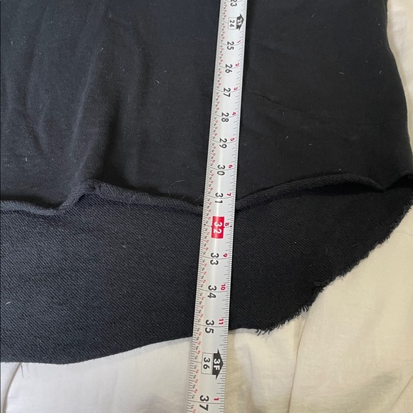 Jackson Rowe | Black | Larrea | Cotton | Hi-Low | Sweatshirt Dress | Size S - Picture 14 of 16